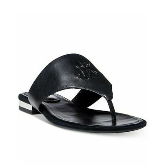 Lauren Ralph Lauren Deandra blue sandals women size 7B - Picture 7 of 7